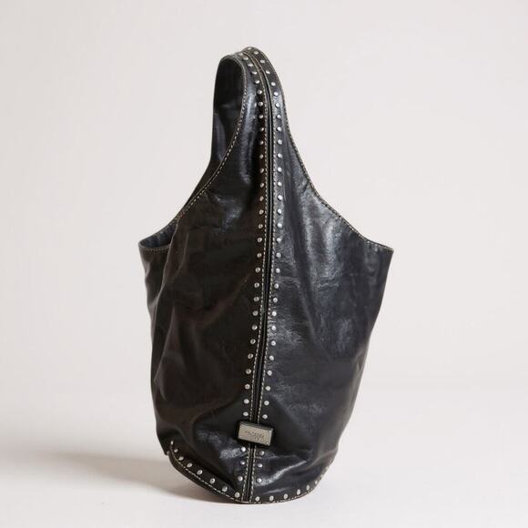 Michael Kors Astor Studded Pebbled Leather Hobo Bag – Vintage, Rare MSRP $298 - Picture 6 of 10